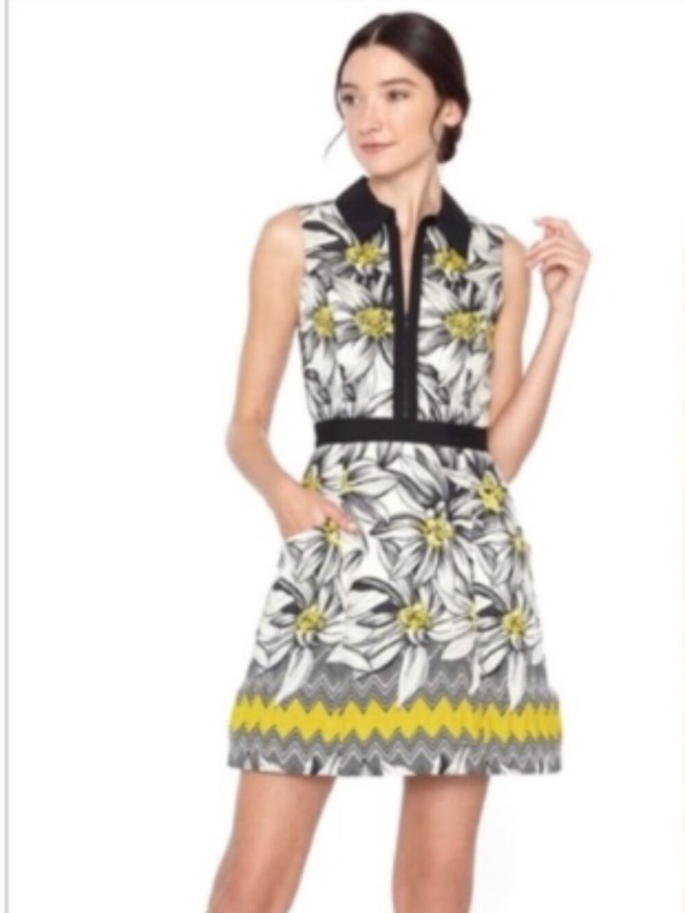 Alice Olivia Ellis Dress Floral Size 8